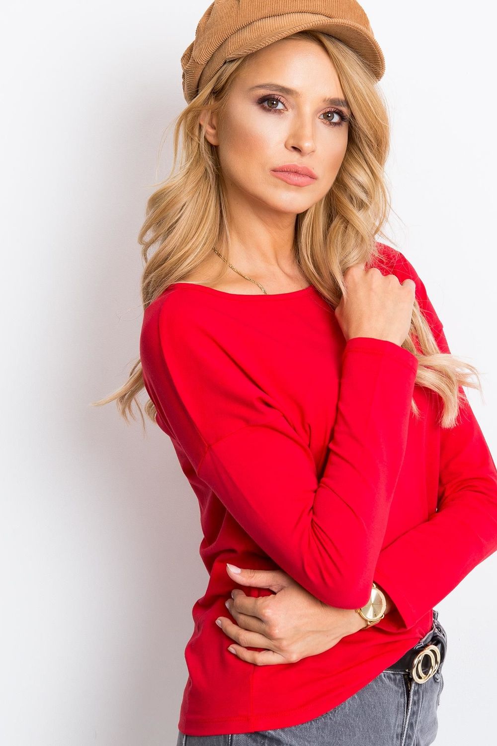 Blouse femme BFG Chemisier Chemisier — rouge
