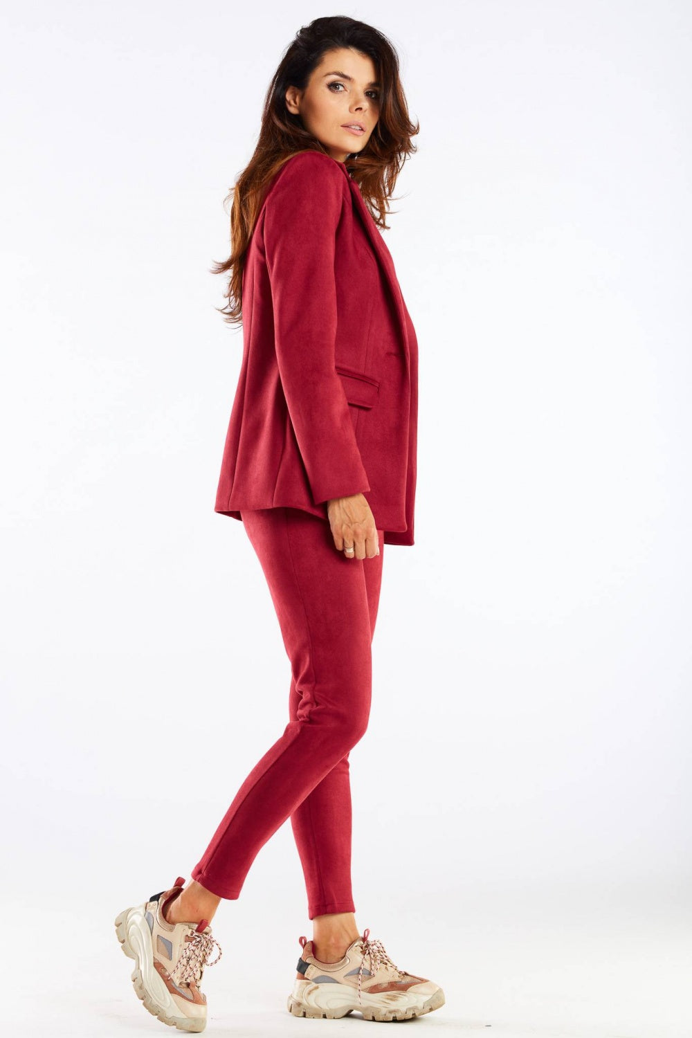 Chaussures à talons femme awama Pantalon Pantalon — rouge