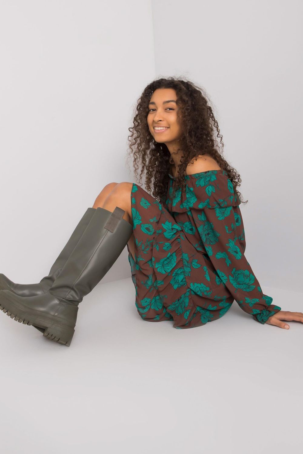 Robe femme Italy Moda De Jour De — brun