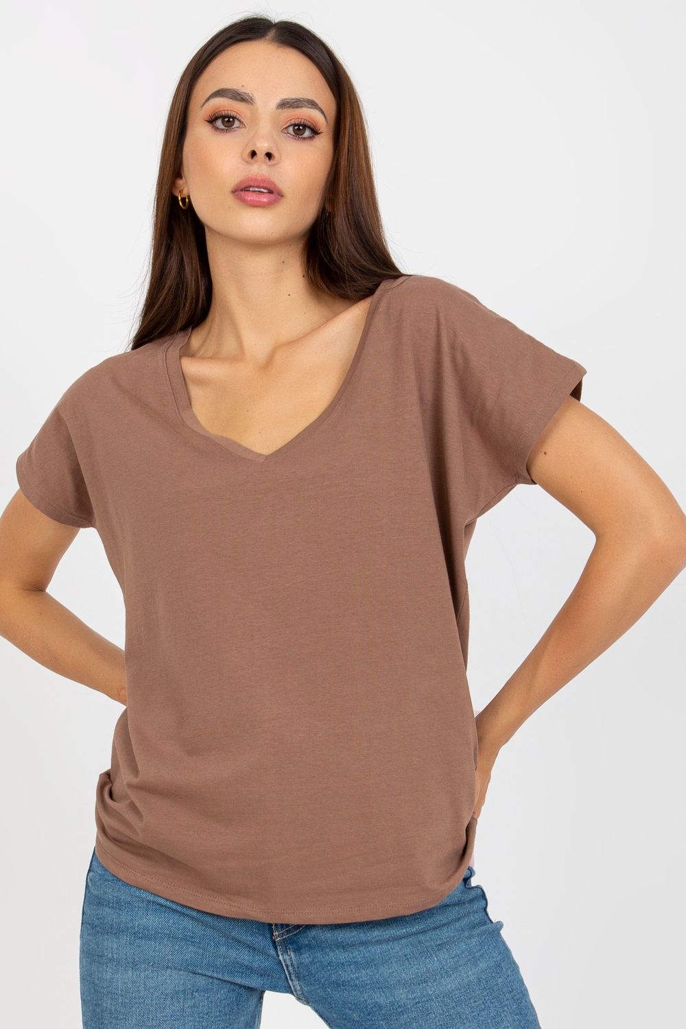 Blouse femme BFG T Shirt T — brun