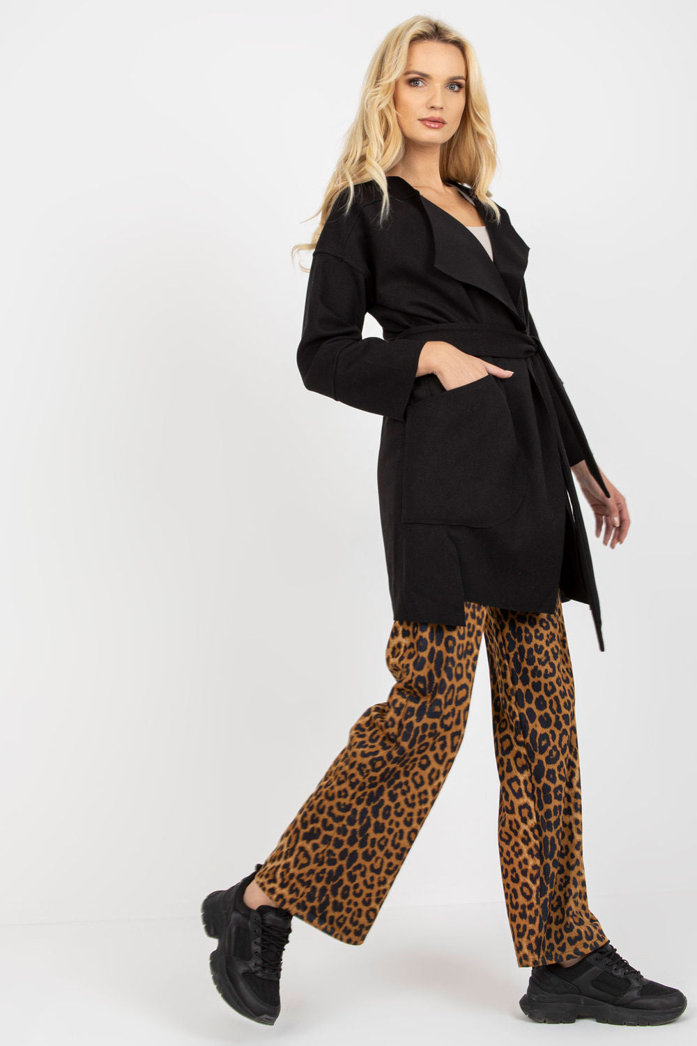 Manteau femme Och Bella — noir