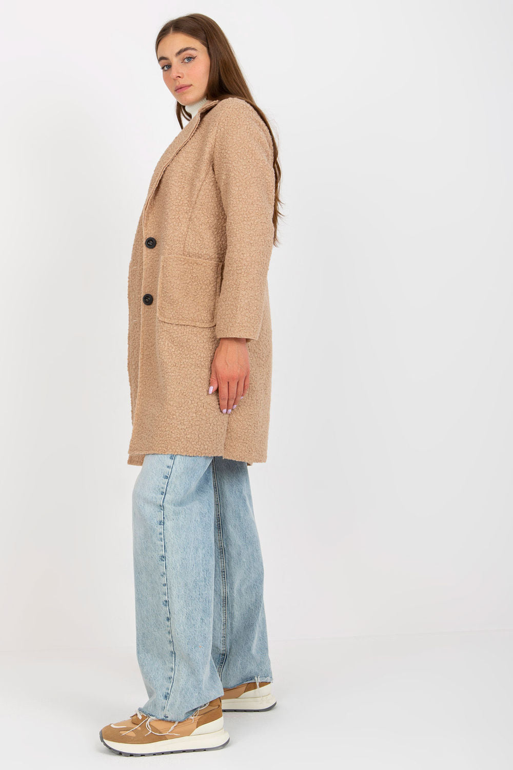 Manteau femme Och Bella — beige
