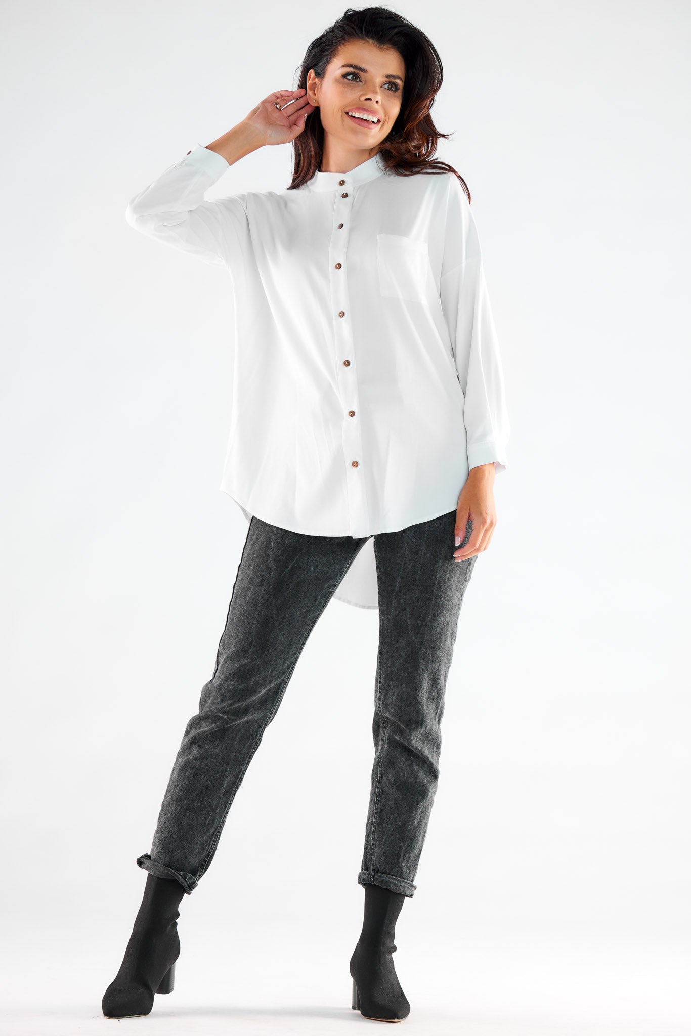 Blouse femme awama — blanc