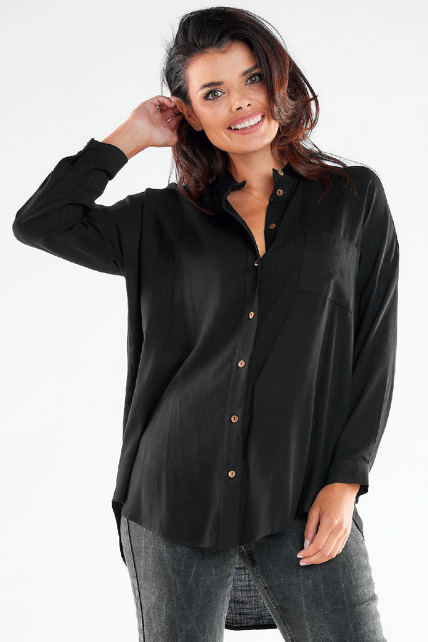Blouse femme awama — noir