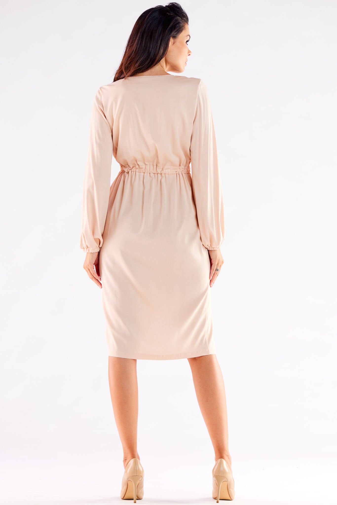 Robe femme awama De Cocktail De — beige