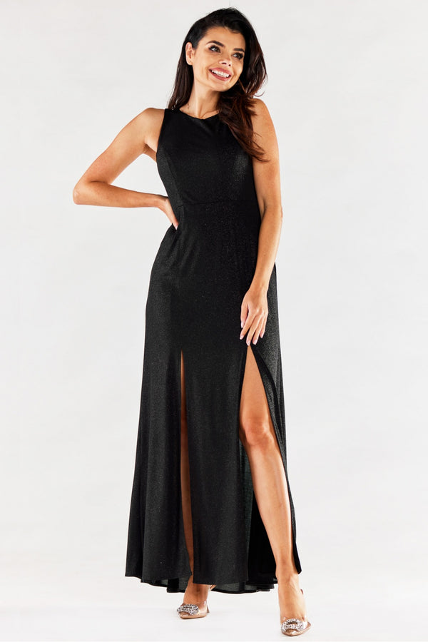 Robe femme awama Longue Longue — noir