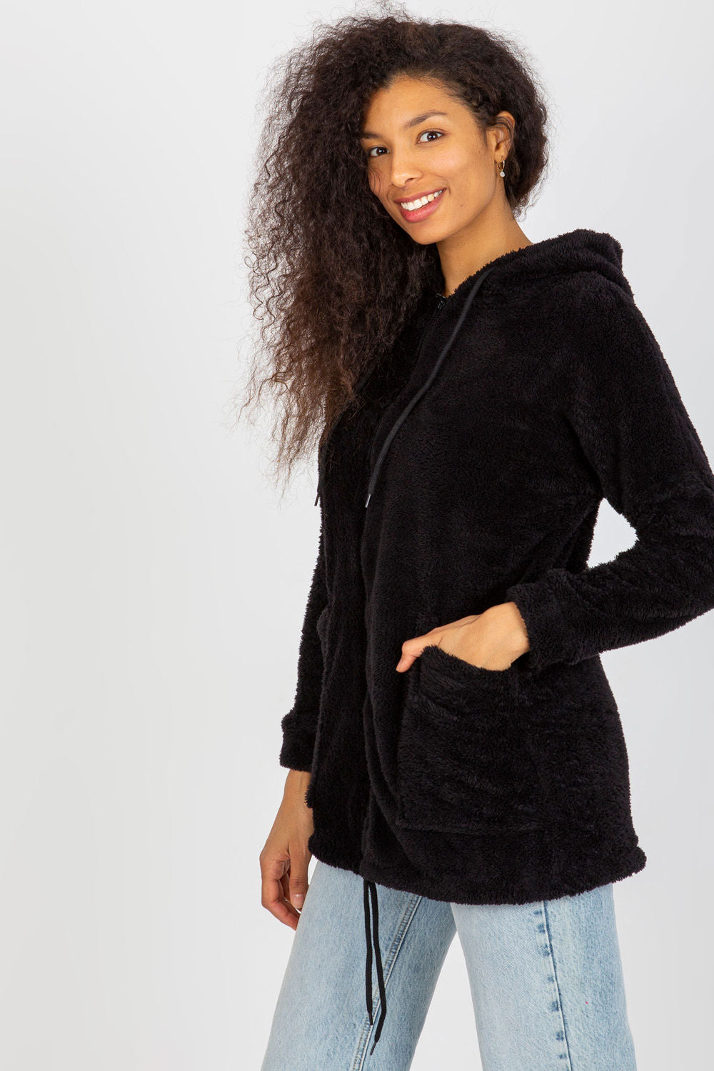 T-shirt femme Rue Paris Sweatshirt Sweatshirt — noir