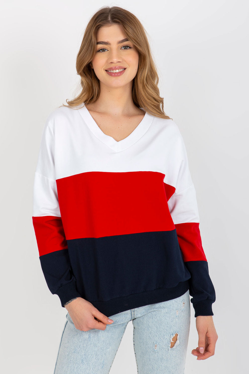 T-shirt femme Rue Paris Sweatshirt Sweatshirt — bleu marine