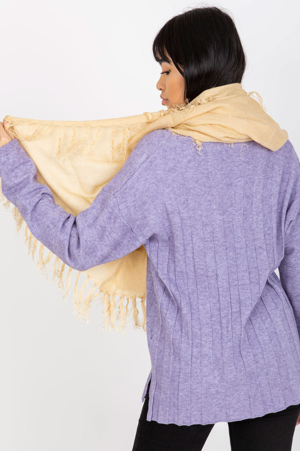 Châle femme AT — beige