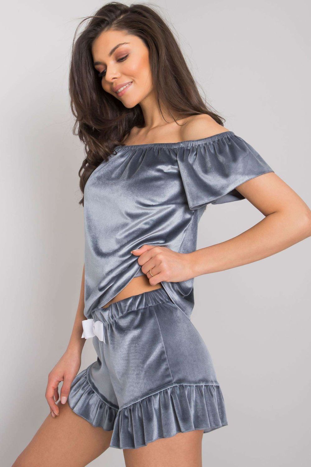 Pyjama femme Rue Paris — bleu marine