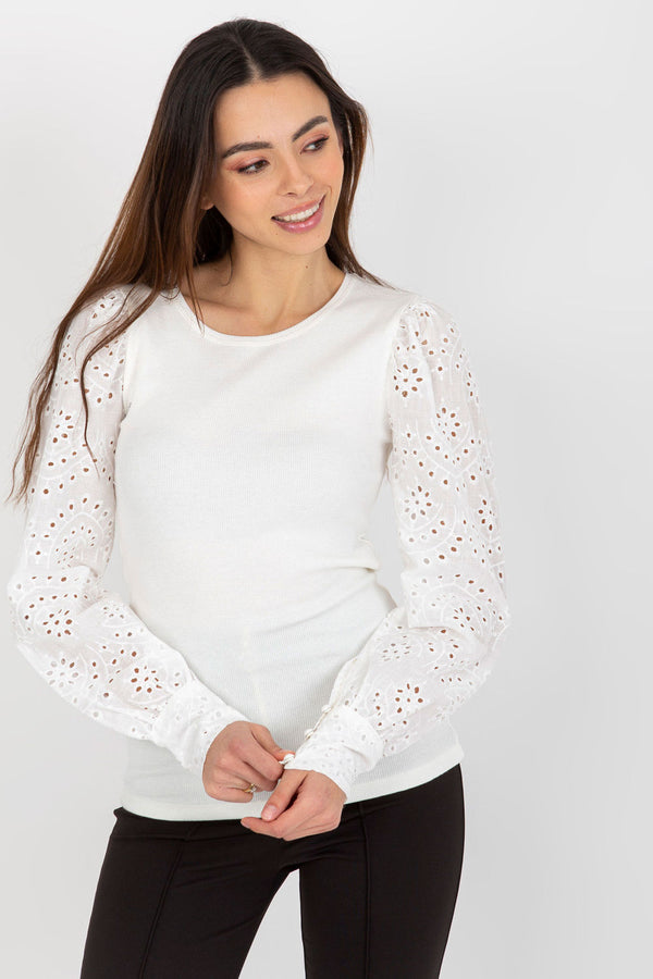 Blouse femme Och Bella Chemisier Chemisier — blanc