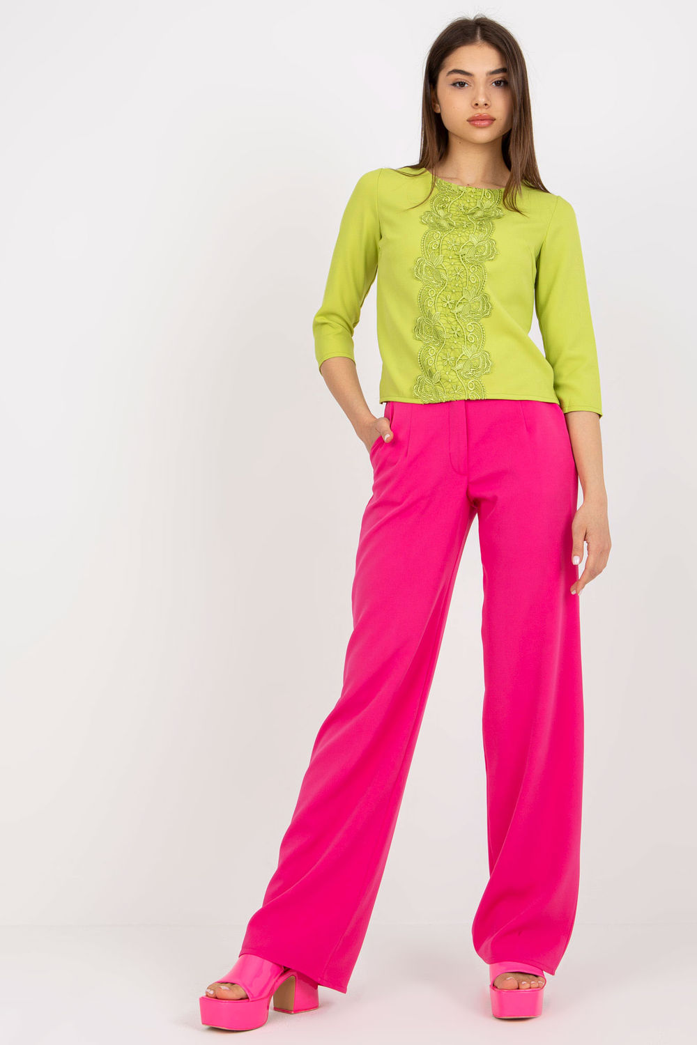 Blouse femme Lakerta Chemisier Chemisier — vert