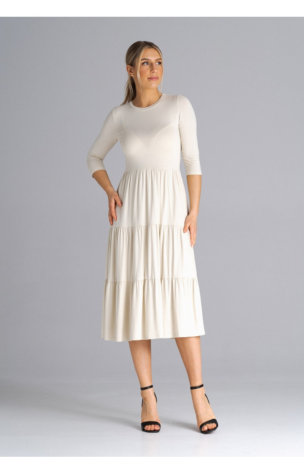 Robe femme Figl De Jour De — beige