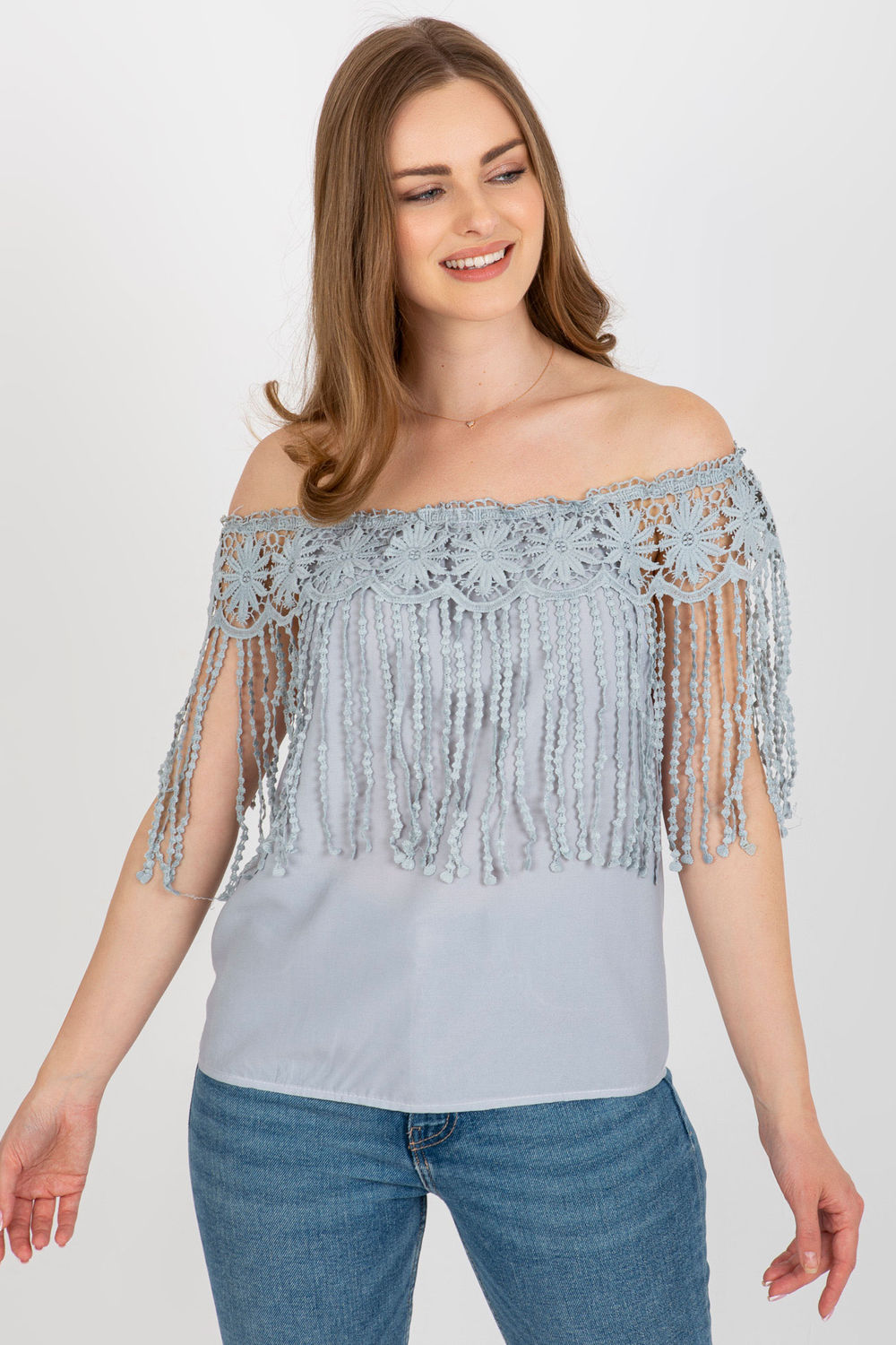 Blouse femme AT Chemisier Chemisier — gris