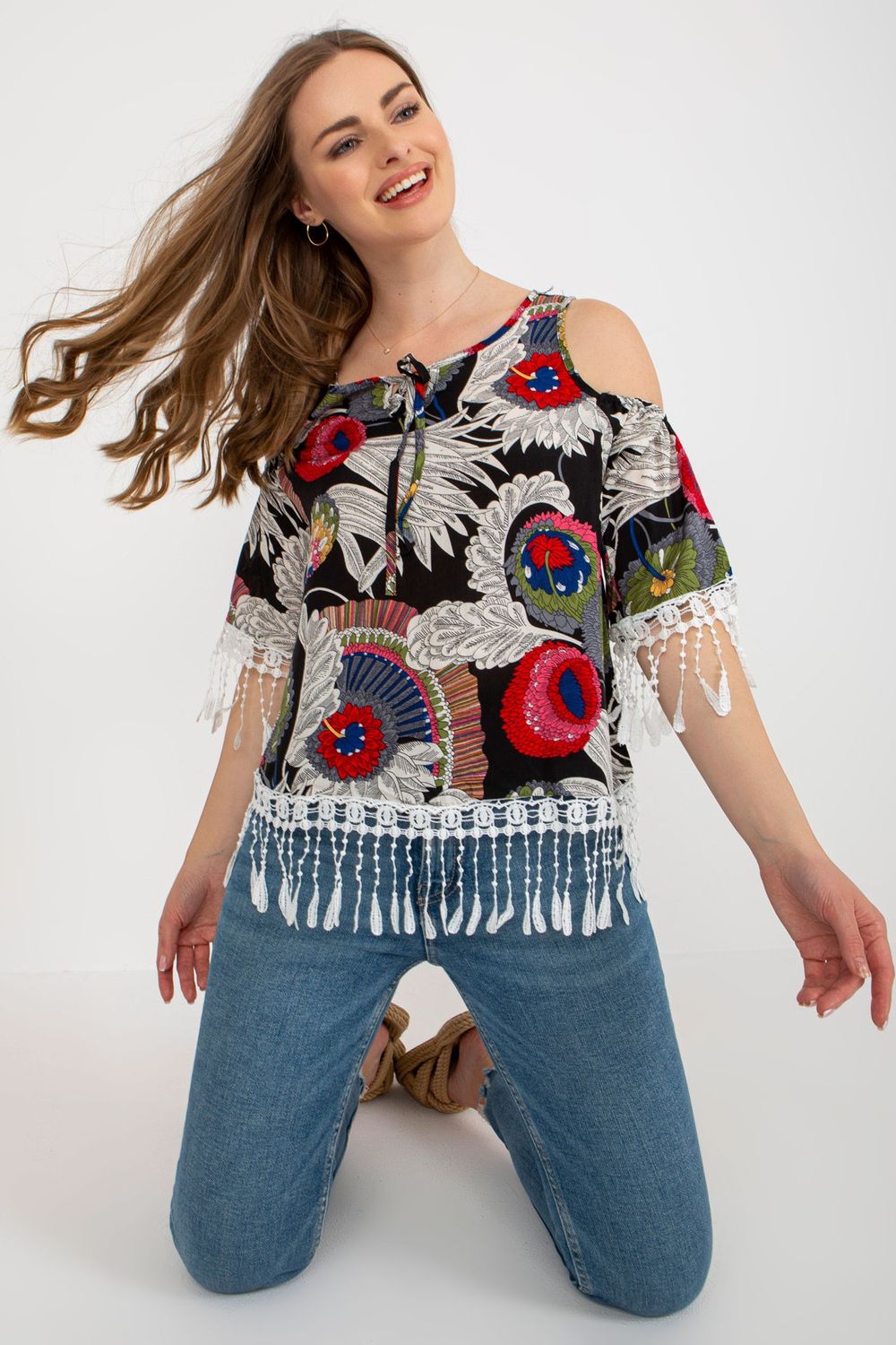 Blouse femme AT Chemisier Chemisier — noir
