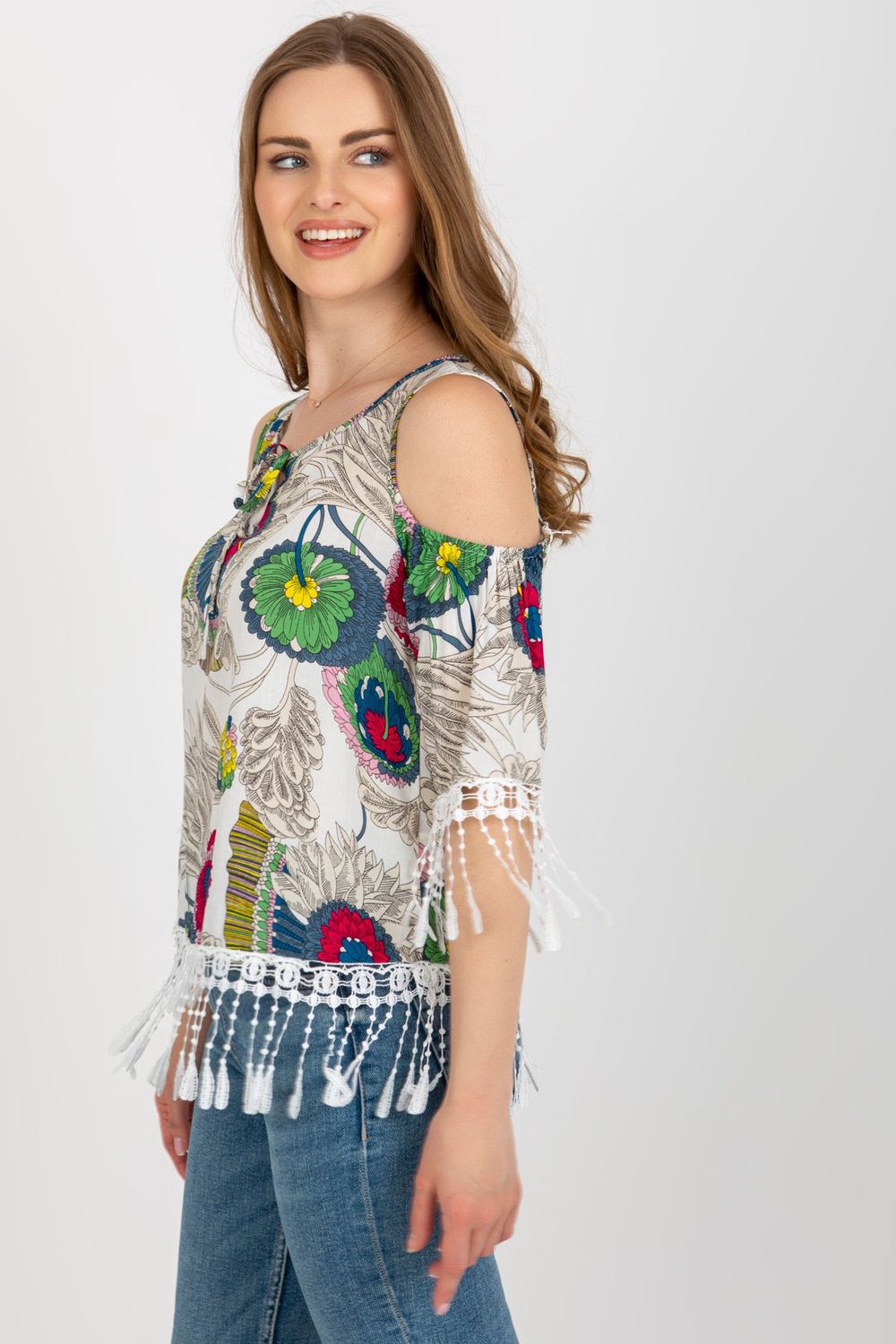 Blouse femme AT Chemisier Chemisier — blanc