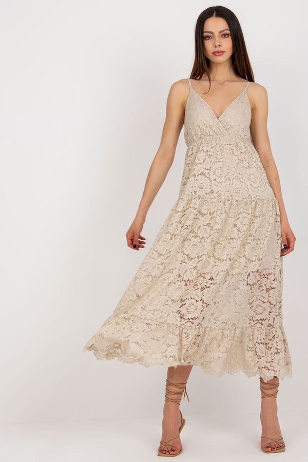 Robe femme Och Bella De Jour De — beige