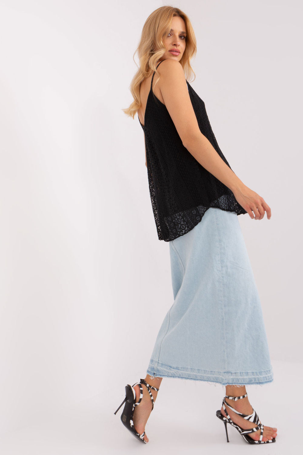 Maillot de bain femme Och Bella Top Top — noir