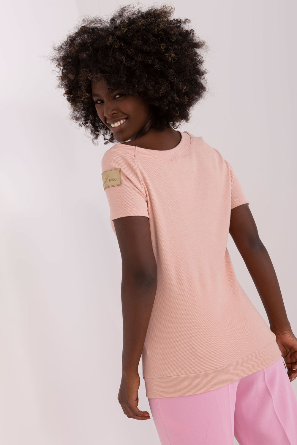 Blouse femme Och Bella Chemisier Chemisier — rosé