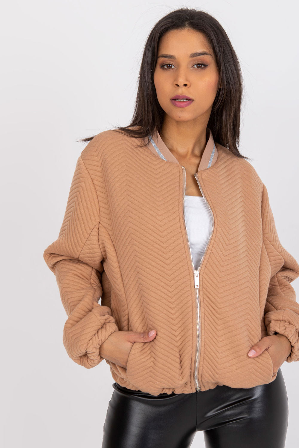Veste femme Rue Paris — brun