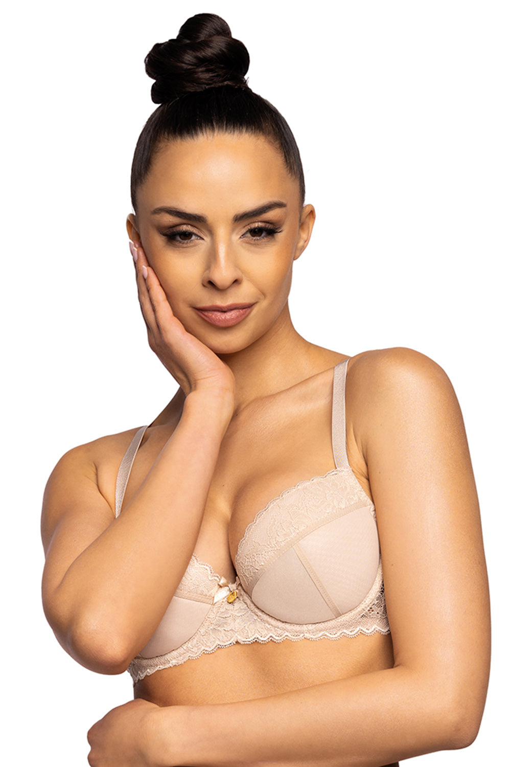 Soutien-gorge push-up femme Mat — beige