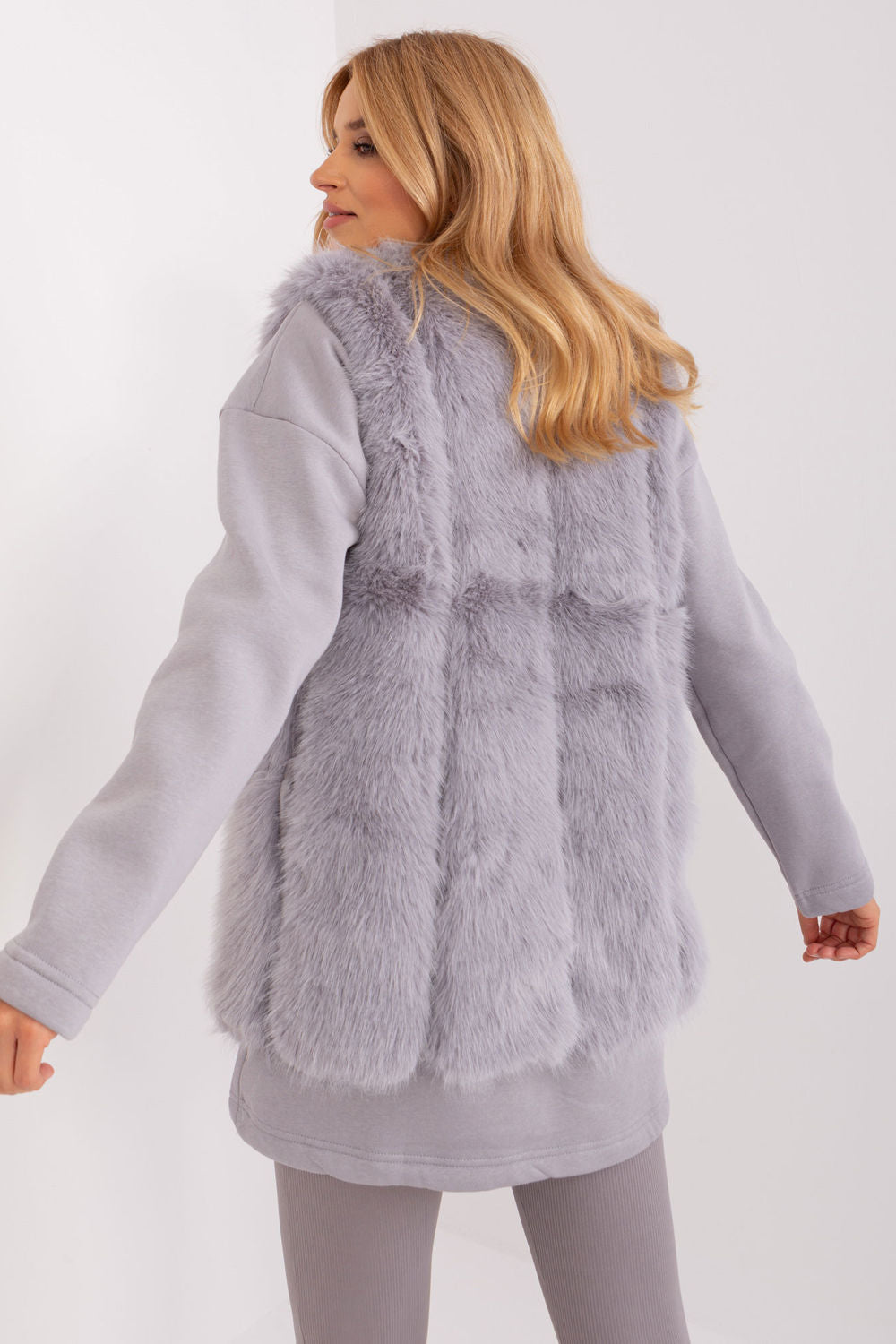 Gilet femme AT — gris