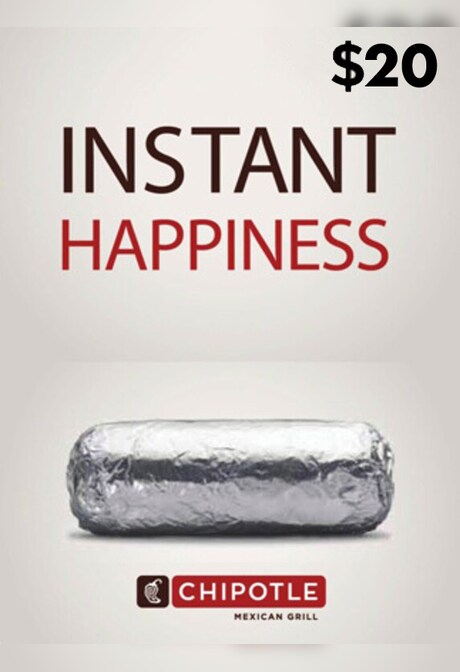 Chipotle Gift Card 20 USD - Key - UNITED STATES