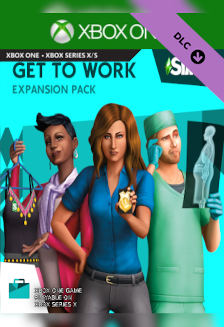 The Sims 4: Get to Work (Xbox One) - Xbox Live Key - EUROPE