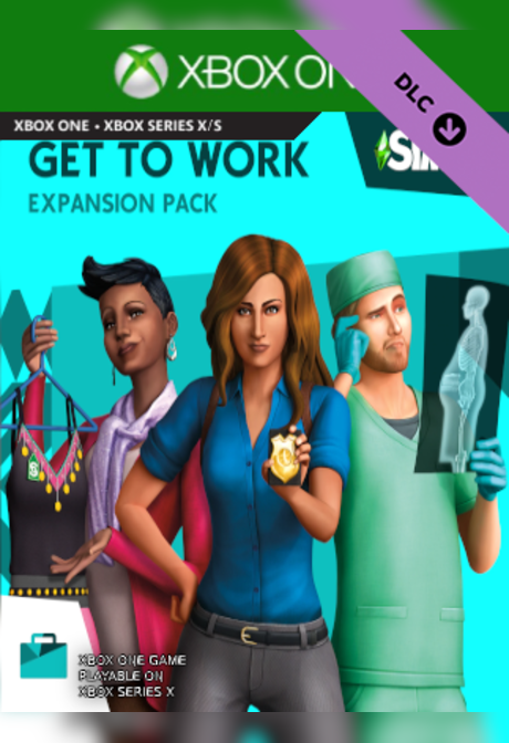 The Sims 4: Get to Work (Xbox One) - Xbox Live Key - GLOBAL