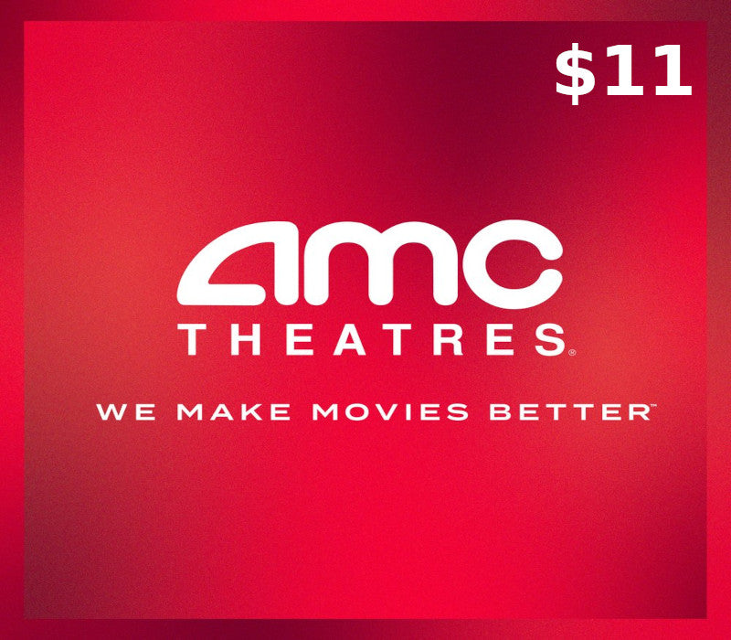 AMC Theatres $11 Gift Card