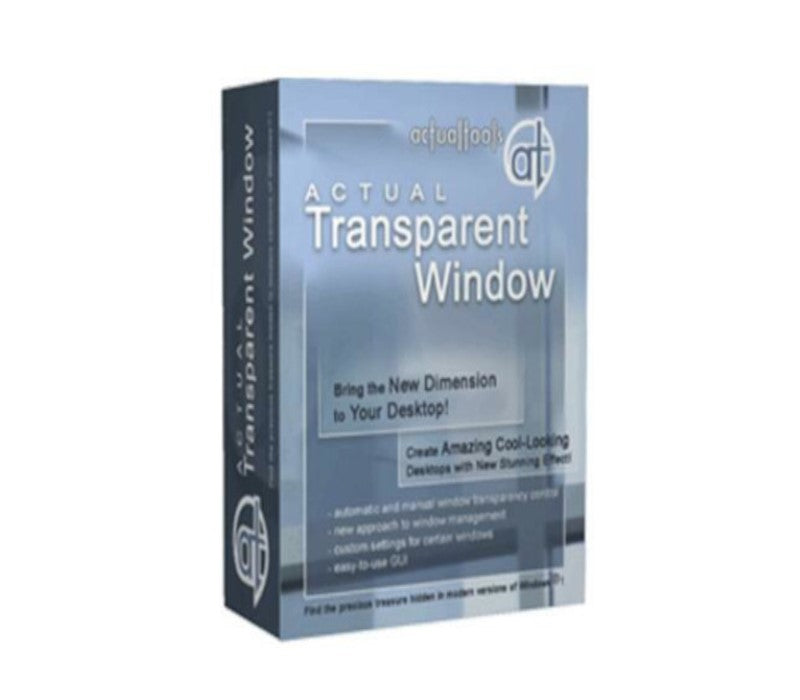 Actual Tools - Actual Transparent Window 8