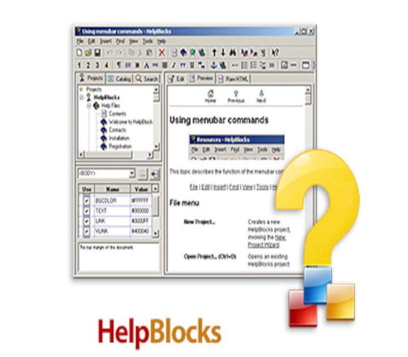 Anthemion: HelpBlocks
