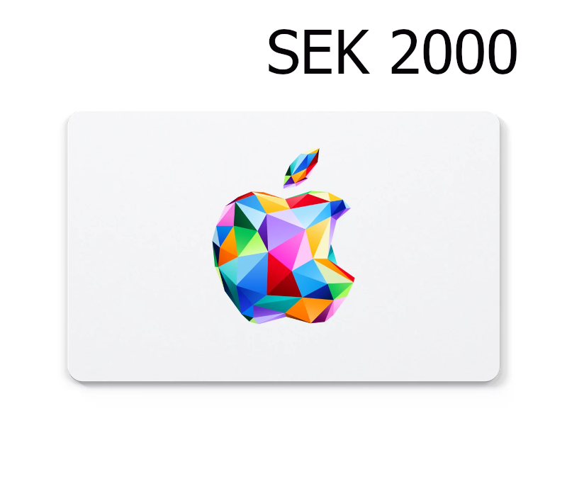 Apple 2000 SEK Gift Card SE