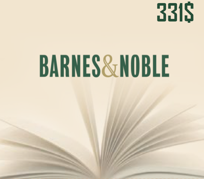 Barnes and Noble $331 Gift Card