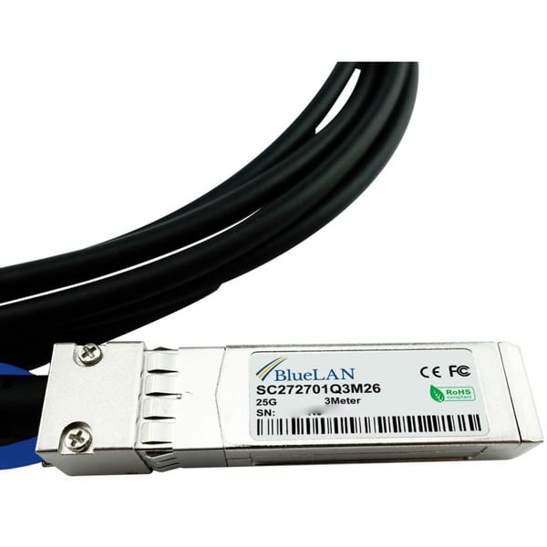 BlueOptics UACC-DAC-SFP28-2M-BL, câble - BlueOptics - vue 2