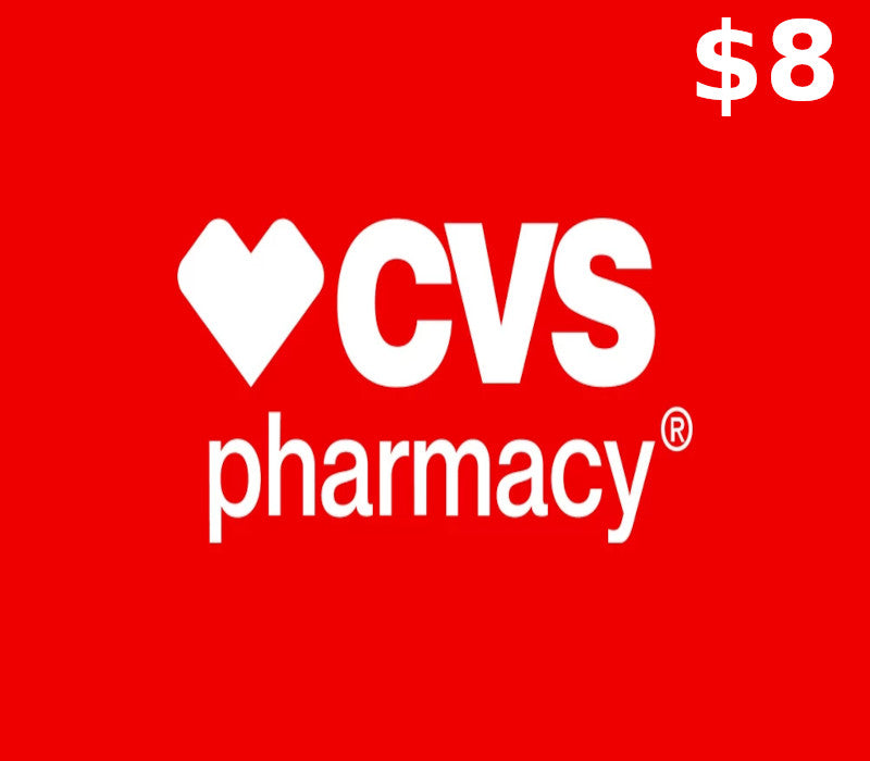 CVS Pharmacy $8 Gift Card