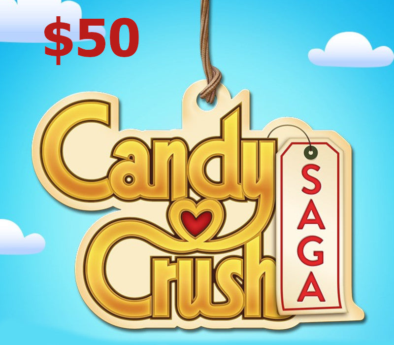 Candy Crush $50 Gift Card