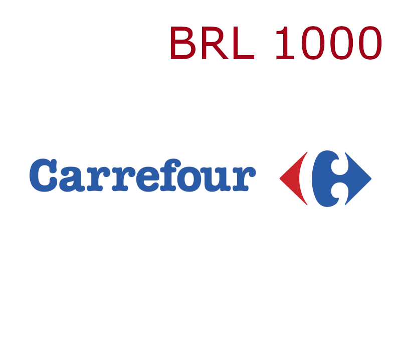 Carrefour BRL 1000 Gift Card BR