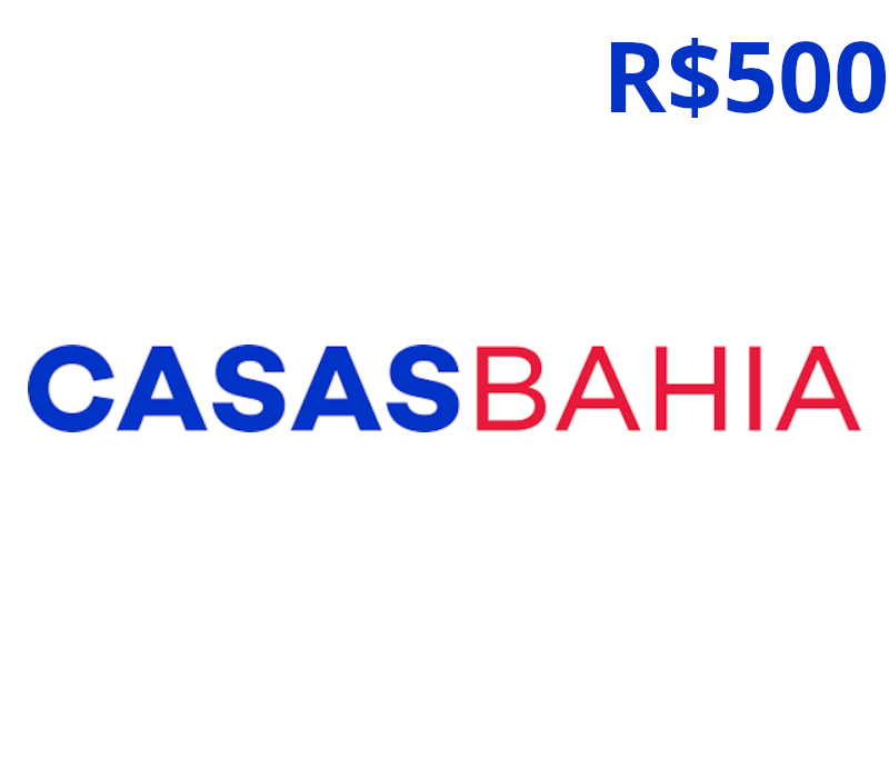 Casas Bahia 500 BRL Gift Card BR