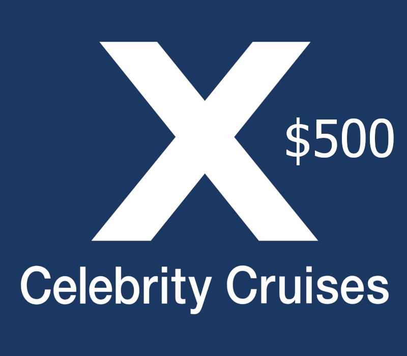 Celebrity Cruises USD 500 GIft Card