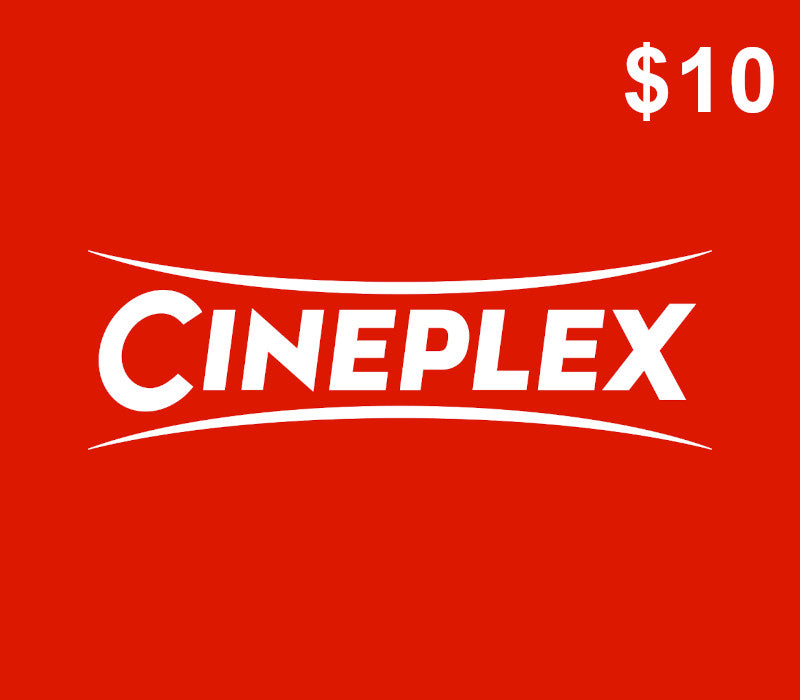Cineplex $10 Gift Card CA
