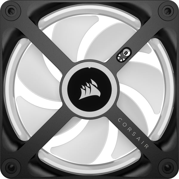 Corsair iCUE LINK QX120 RGB 120-mm-PWM-Lüfter, Gehäuselüfter - Corsair - vue 10
