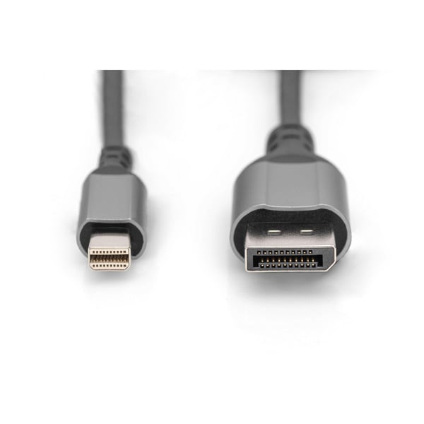 (€ 3,82 / 1 m) Digitus 8K DisplayPort Adapterkabel, mini DisplayPort > DisplayPort - Digitus - vue 2