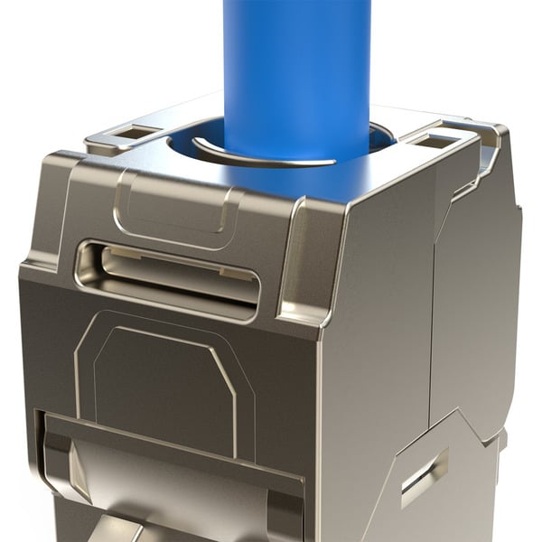 € 2,68 Digitus CAT 6A Kompakt-Keystone Modul geschirmt werkzeugfrei, Keystone-Modul - Digitus - vue 5