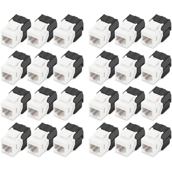 (€ 0,95 / pièces) Digitus CAT 6 Keystone Modul, ungeschirmt - 24 Stk., Keystone-Modul - Digitus - vue 2