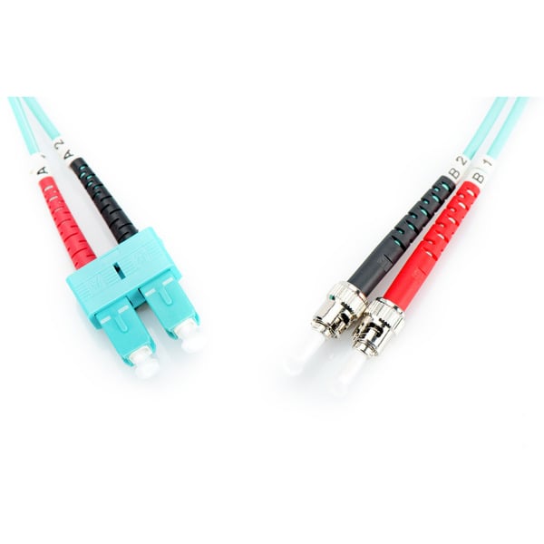Digitus LWL Patchkabel, Duplex, ST > SC Stecker, Multimode OM3 - Digitus - vue 4
