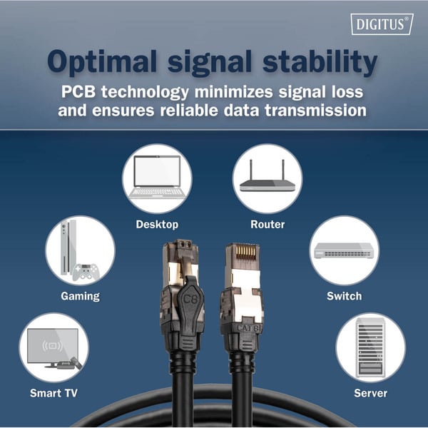 Digitus Patchkabel Cat 8.1 S-FTP 1 mètre - Digitus - vue 6