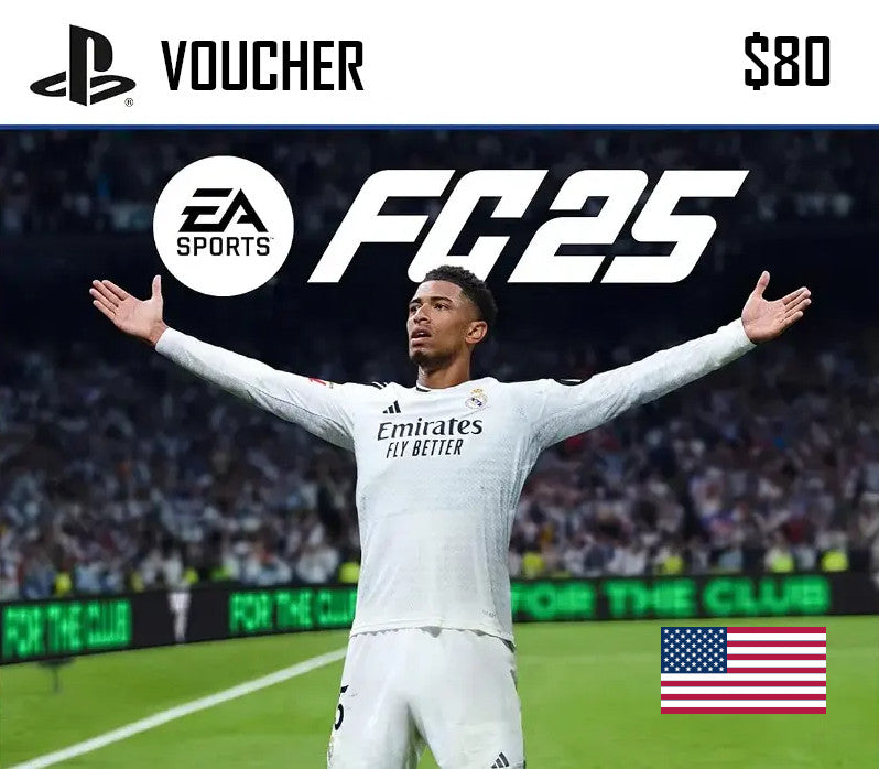 EA SPORTS FC 25 PlayStation Network Card $80