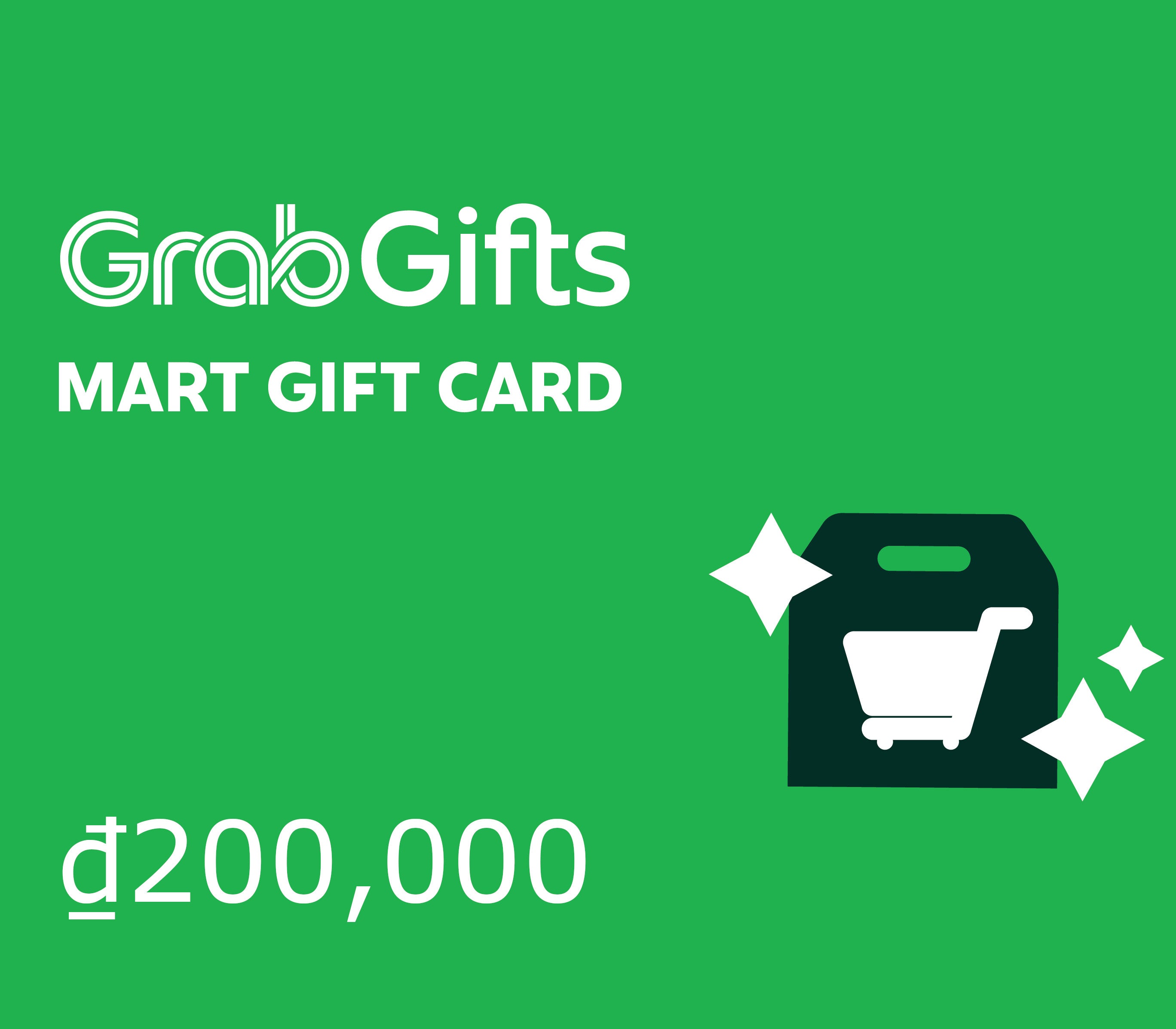 GrabMart ₫200,000 Gift Card VN