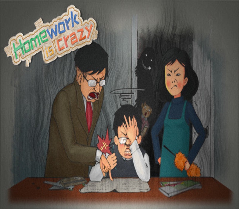 HomeWork Is Crazy / 作业疯了